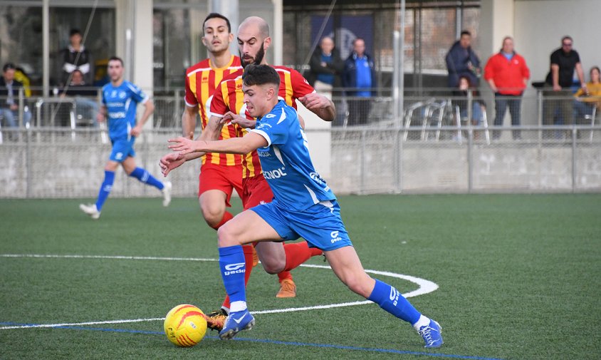 Imatge d'un dels partits del Cambrils Unió, aquesta temporada