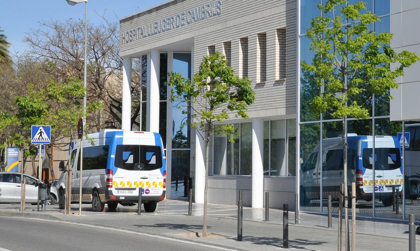 Façana de l'hospital lleuger