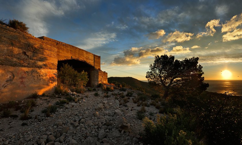 Imatge d'una de les fortificacions del Coll de Balaguer