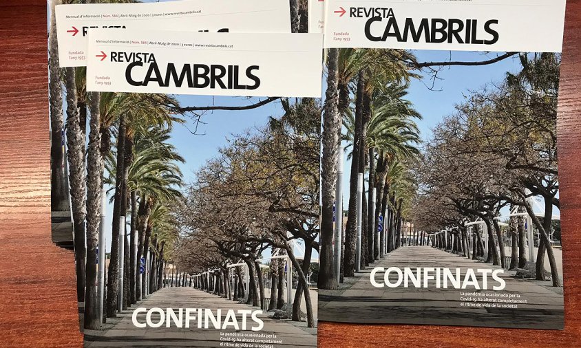 Imatge de la darrera edició de la Revista Cambrils, a partir d'avui als quioscos i llibreries