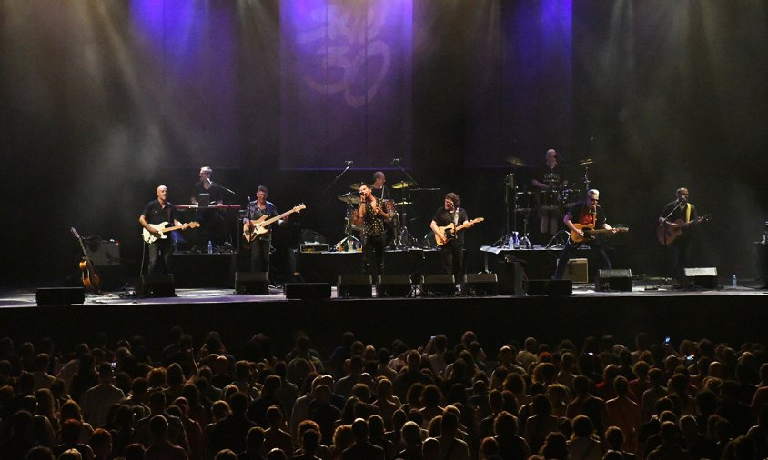 Imatge del concert de Sau 30, dins el Festival Internacional de Música de Cambrils de l'any passat