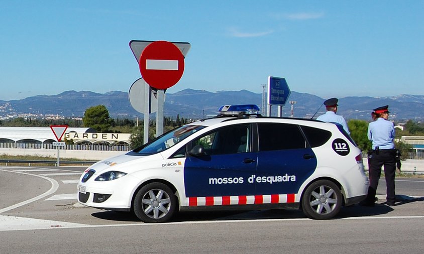 Imatge d'arxiu d'una patrulla dels Mossos d'Esquadra