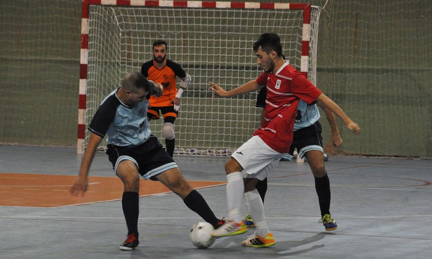 Partit de la primera volta de la lliga entre el CFS Mediterrani i el Futsal Valls, disputat el passat octubre