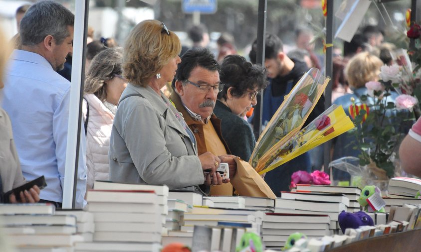 Imatge del mercat de Sant Jordi al Port, en l'edició de l'any passat