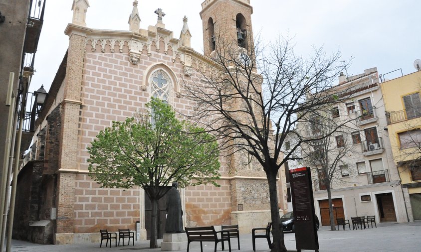Església parroquial de Santa Maria, en ple Barri Antic de Cambrils