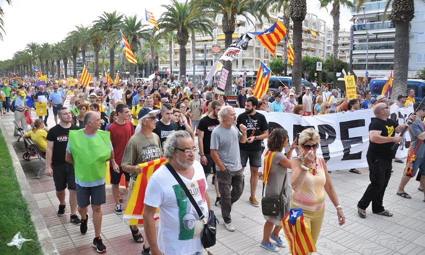 Imatge de la Passejada per la República a Salou, l'agost de l'any passat