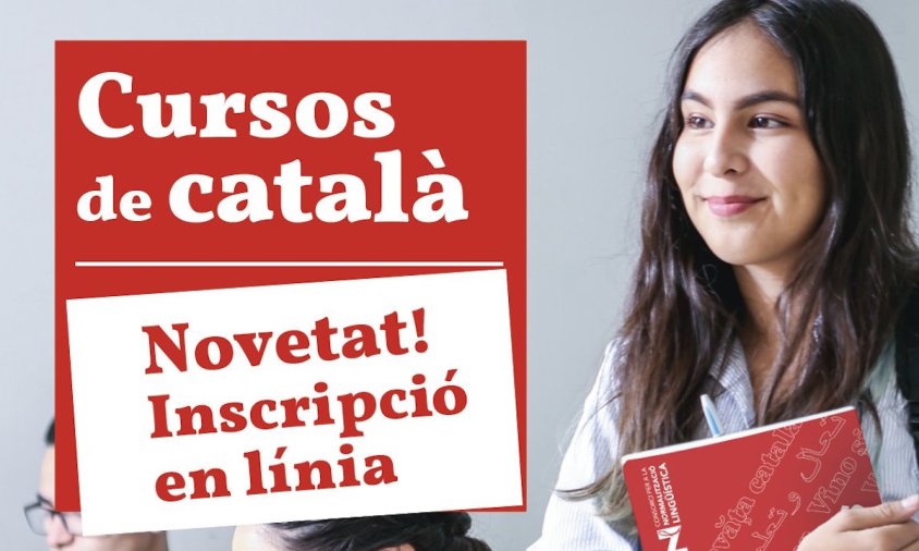 Cartell dels cursos de català del CNL