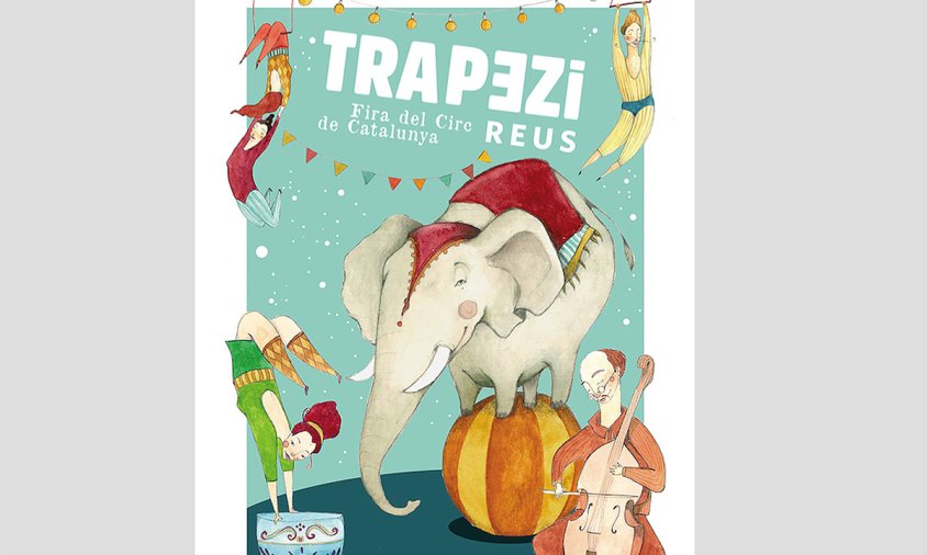 Cartell de la fira Trapezi de Reus