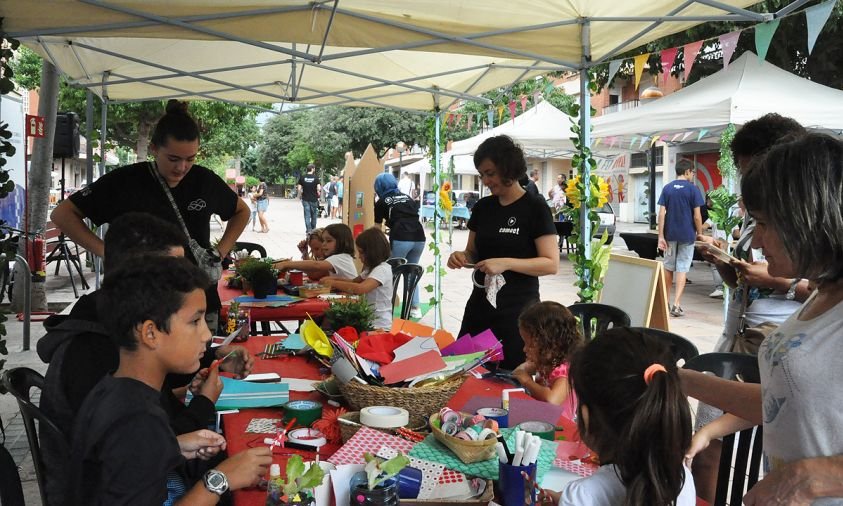 Jornada de «Fem Barri, Fem Festa!» a l'Eixample Platja, el setembre de 2019