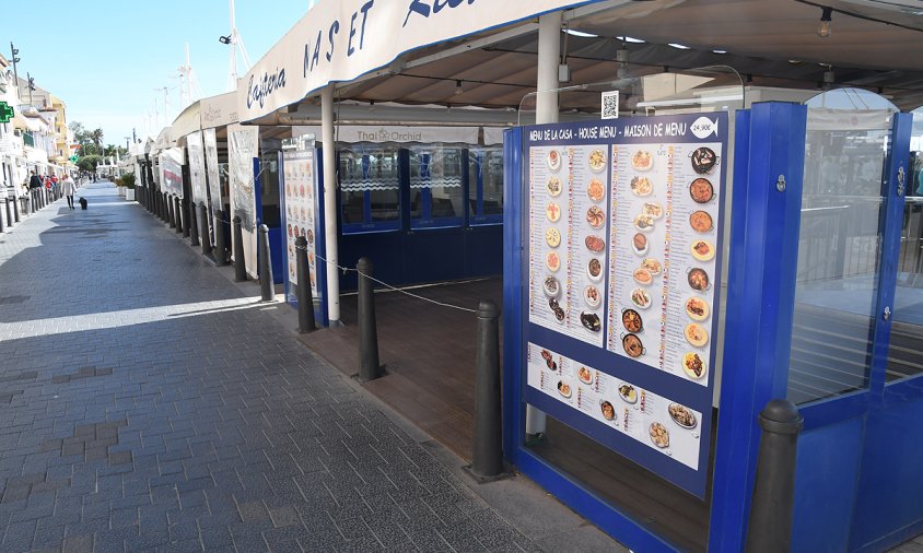 Bars i terrasses tancades al Port, aquest passat cap de setmana