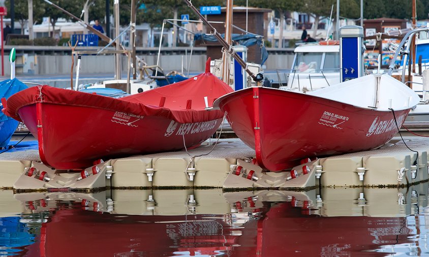 Barques del Club Rem Cambrils