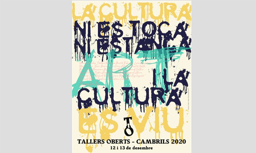 Cartell de la 13a edició de Tallers Oberts