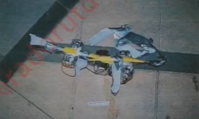 Un dels cinturons d'explossius falsos que duien els jihadistes a Cambrils