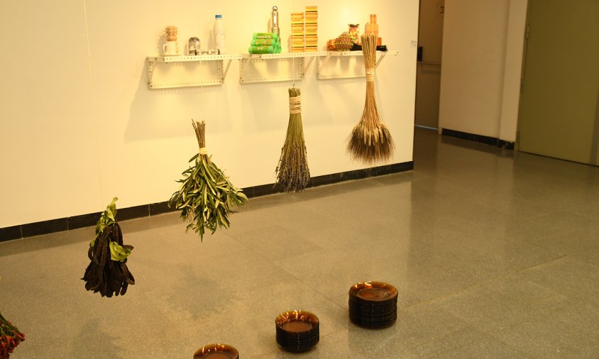 Imatge de l'exposició instal·lada a la Sala Àgora