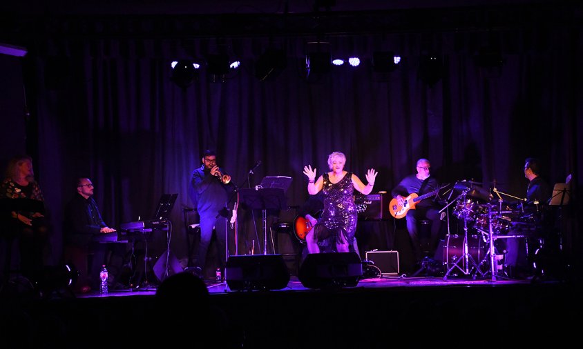 Els Oncle's Band van actuar a la sala del Casal Parroquial de Sant Pere