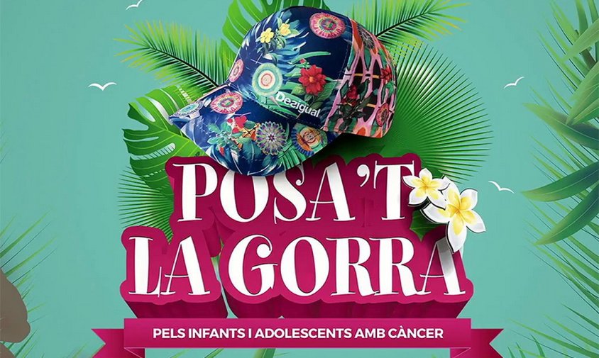 Cartell de la propera edició de l'esdeveniment solidari Posa't la gorra