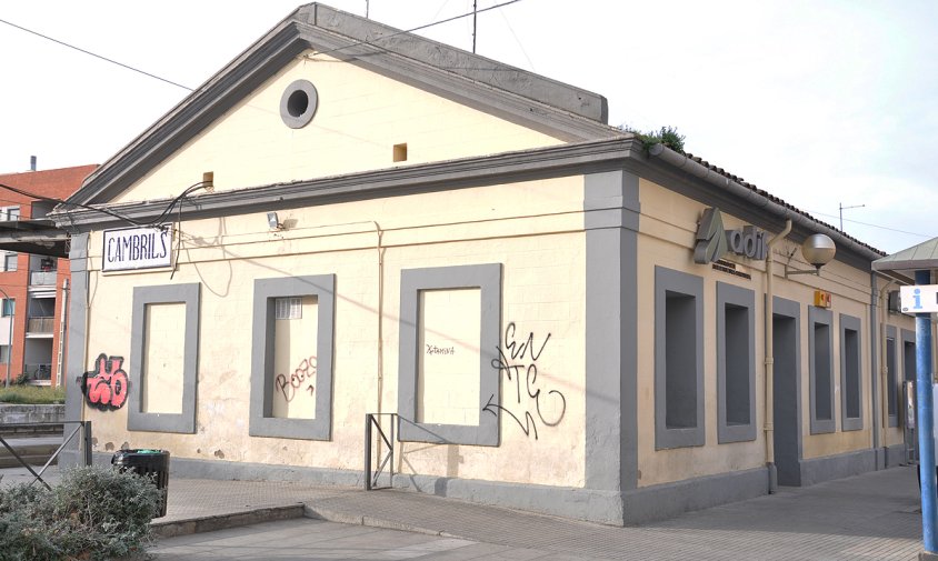 Edifici de l'antiga estació del tren