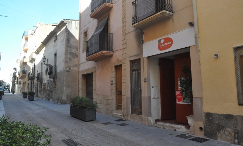 Imatge de l'acadèmia i-speake, situada al carrer de les Creus