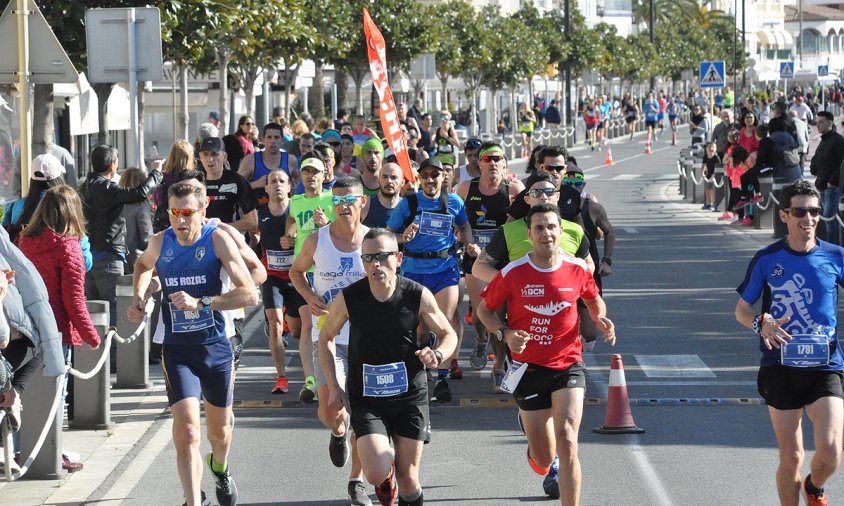 Imatge de l'edició de la Mitja Marató de l'any passat que es va disputar l'1 de març de 2020