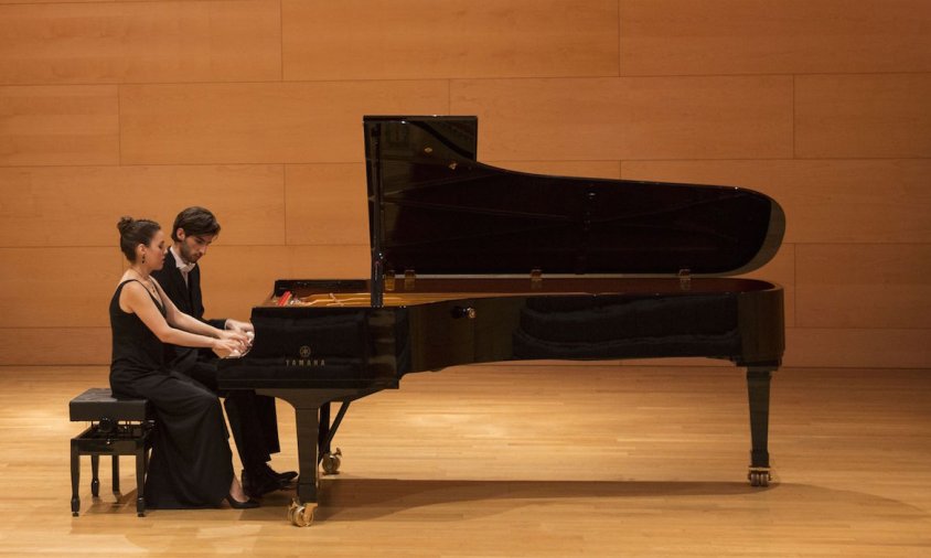 El primer concert anirà a càrrec de Sánchez & Fortuny Piano Duo