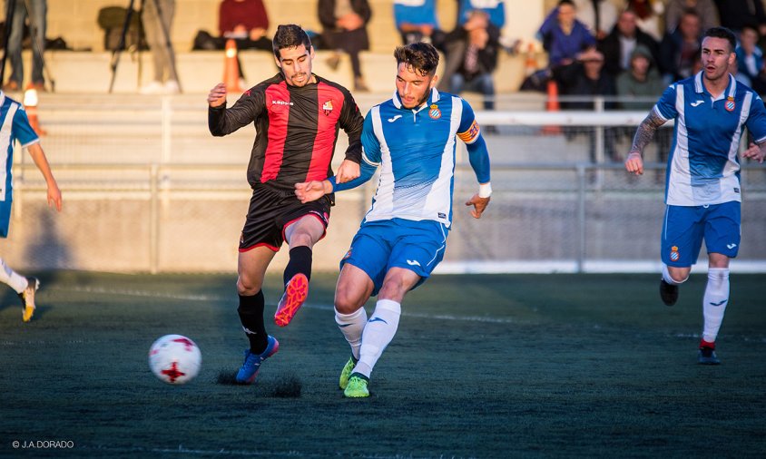 Partit de la primera volta de la lliga entre el Reus B Cambrils i l'Espanyol B, disputat el passat novembre