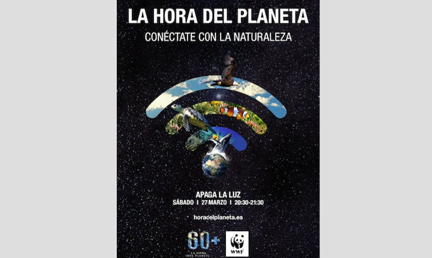 Cartell de l'Hora del Planeta