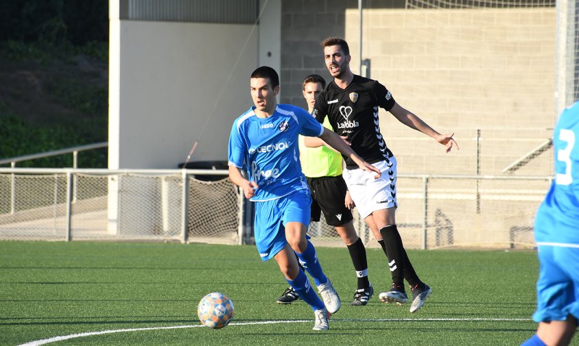 Imatge del partit amistós disputat aquest passat dissabte entre el Cambrils Unió i la Pobla de Mafumet B