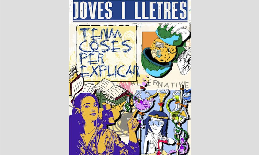 Cartell del programa "Joves i lletres"