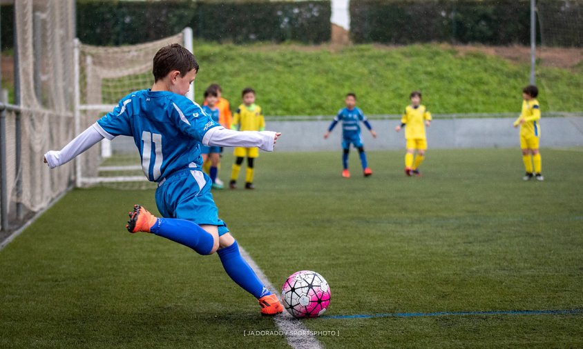 Partit del benjamí F contra La Salle Tarragona