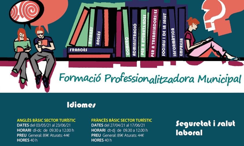 Cartell dels cursos formatius