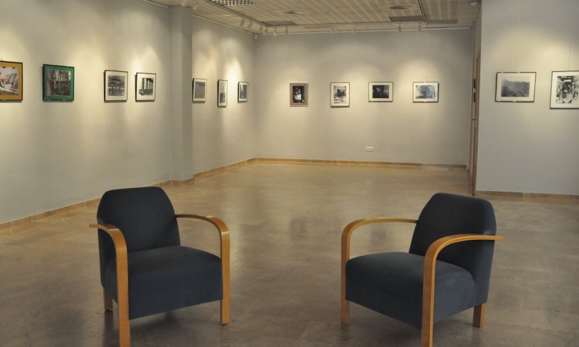 Imatge de l'exposició muntada a la Sala Àmbits