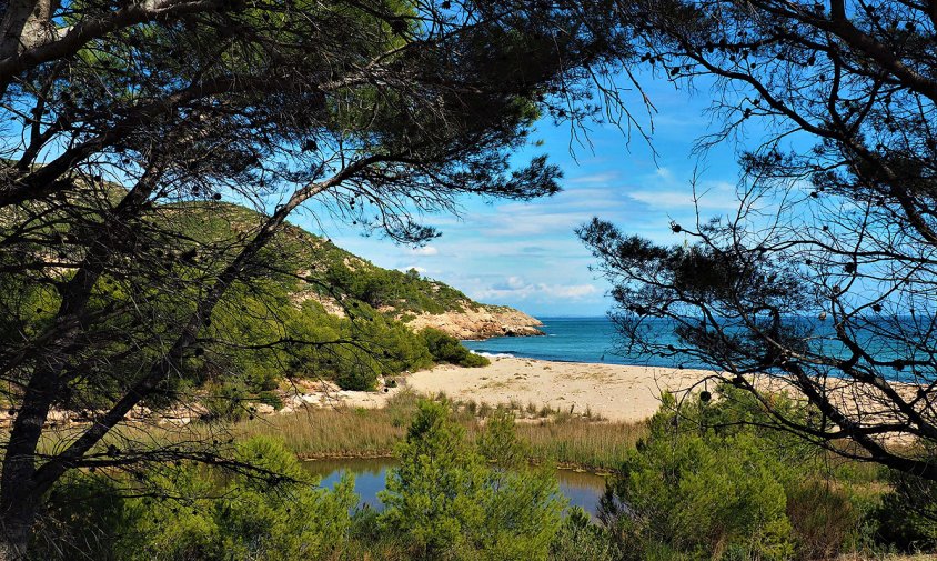 Imatge de la Cala Justell