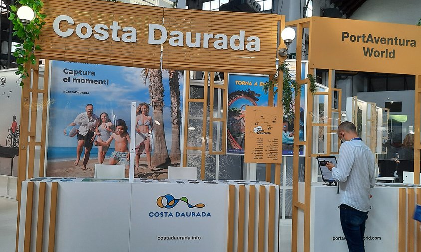 Estand promocional de la Costa Daurada i les Terres de l'Ebre