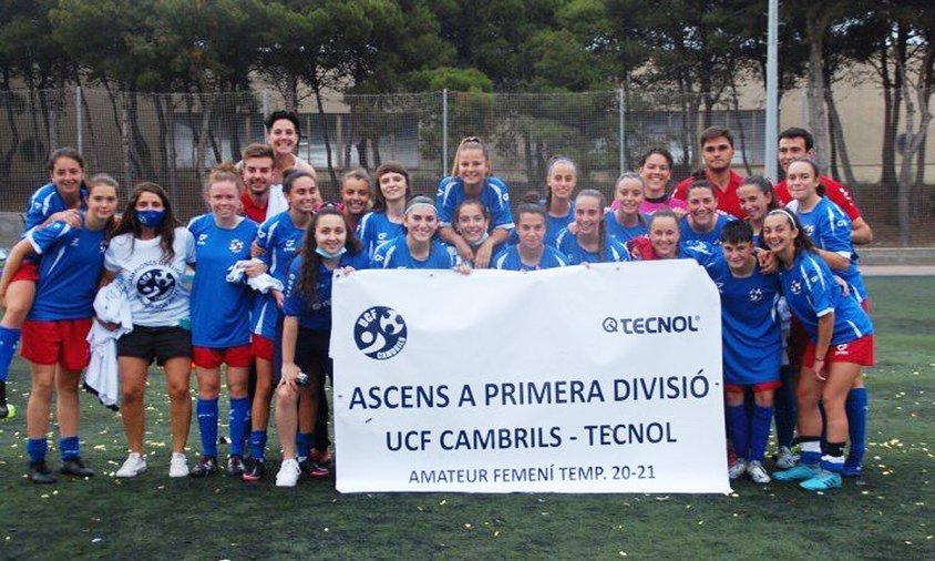 L'equip femení amateur del Cambrils Unió