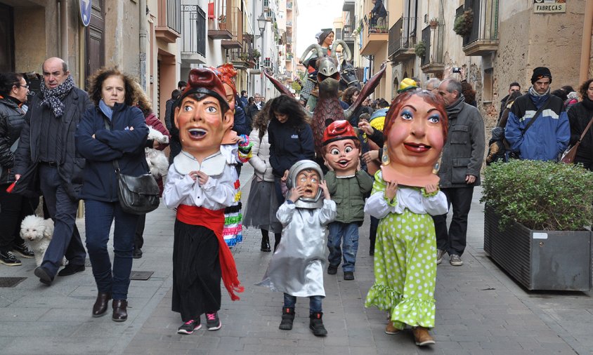 Imatge d'arxiu del seguici festiu de la Festa Major de la Immaculada