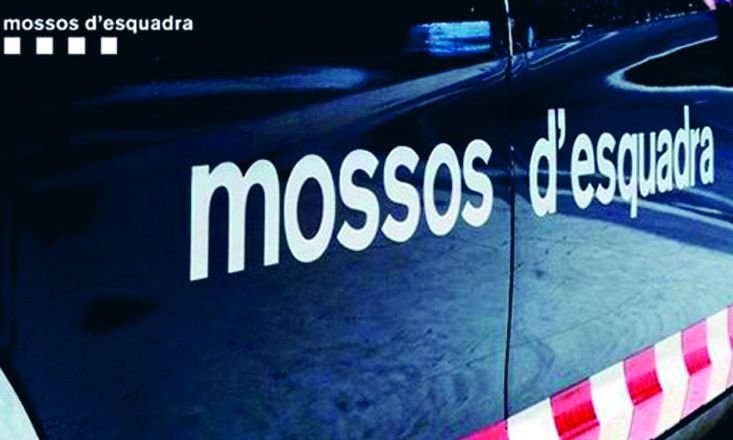 L'actuació policial ha anat a càrrec dels Mossos d'Esquadra