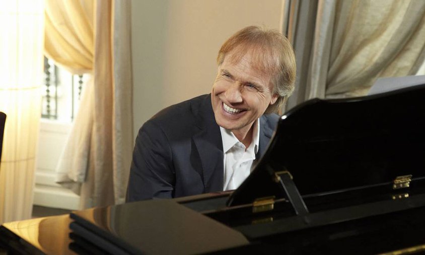 Imatge del pianista del francès Richard Clayderman