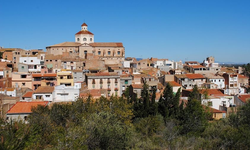 Vista del nucli de Mont-roig del Camp