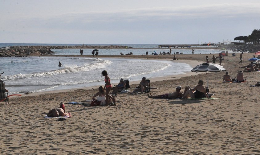 Imatge de la platja de la Llosa