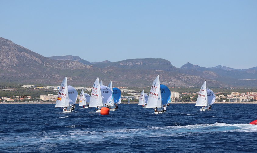 Imatge de la regata disputada en aigües de Vandellòs i l'Hospitalet de l'Infant, aquest cap de setmana