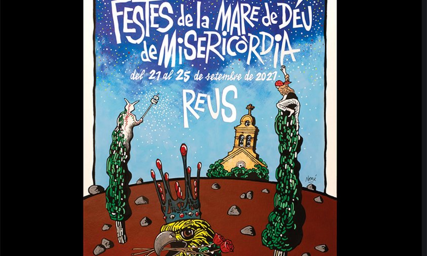 Cartell de les festes de la Mare de Déu de Misericòrdia