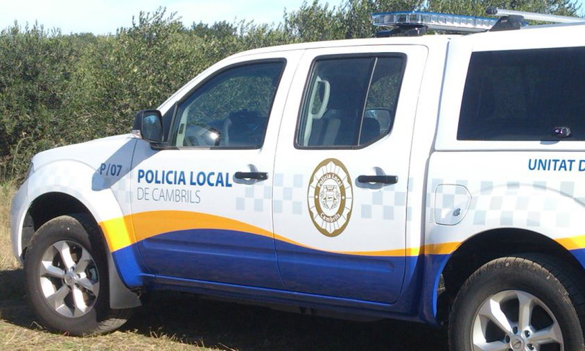 Imatge d'arxiu d'un vehicle de la Policia Local