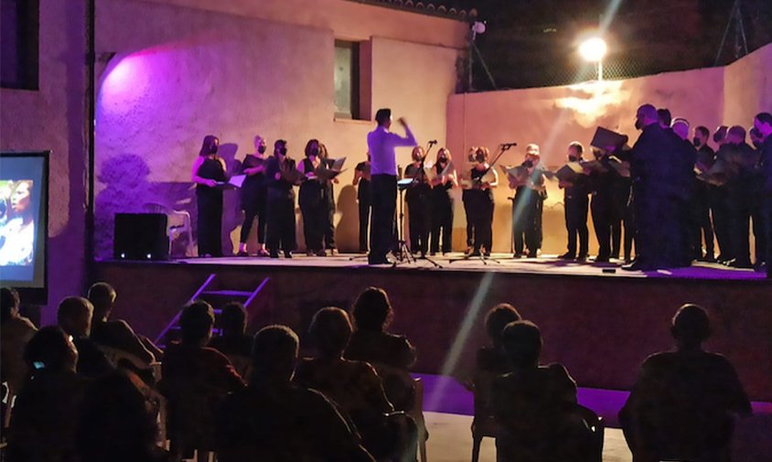 Concert de la Coral Verge del Camí a la Vilella Baixa, el passat dissabte