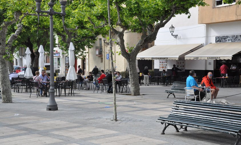 Amb les noves mesures s'amplia l'aforament a l'interior dels locals de restauració