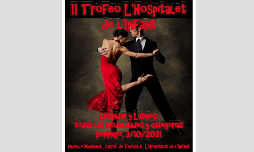 Imatge del cartell del Trofeu de Ball que tindrà lloc a l'Hospitalet de l'Infant, el proper diumenge