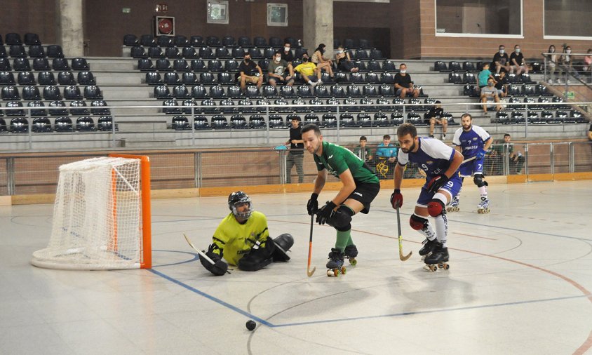 Partit entre el Cambrils CH i l'Amposta, disputat el passat dissabte a la tarda