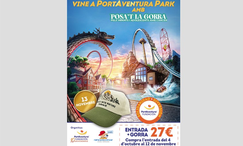 Cartell de la propera edició del "Posa't la gorra" prevista per al 13 de novembre