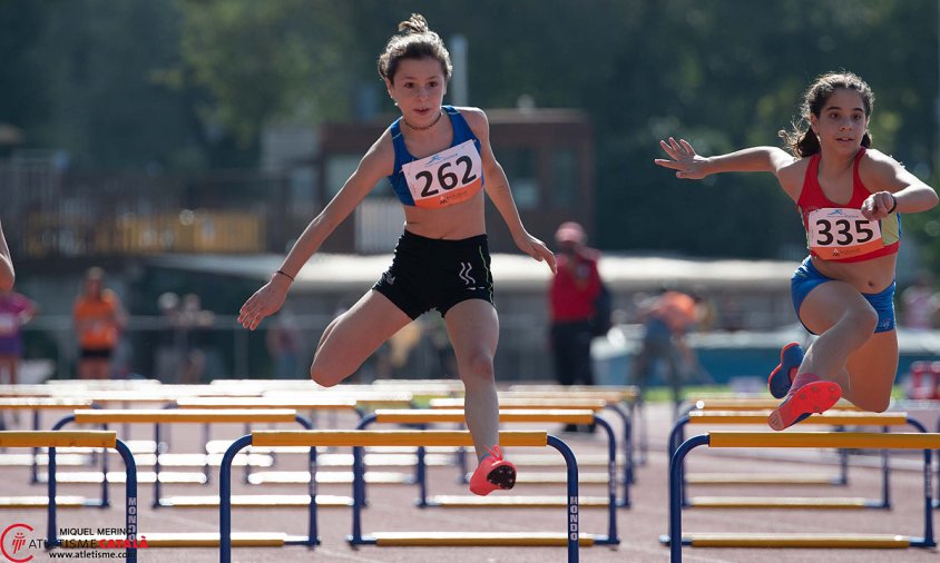 Noa Anton va assolir la primera posició als 60 metres tanques i als 60 metres llisos