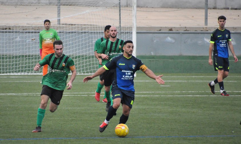 Imatge d'un partit de lliga del Marina Cambrils a casa