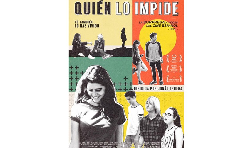 Cartell de la pel·lícula "Quién lo impide" del director Jonás Trueba